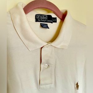 Ralph Lauren Men's Cream Polo-shirts